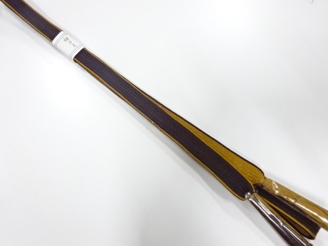 JAPANESE KIMONO / UNUSED KOREI HAND-TIED OBIJIME